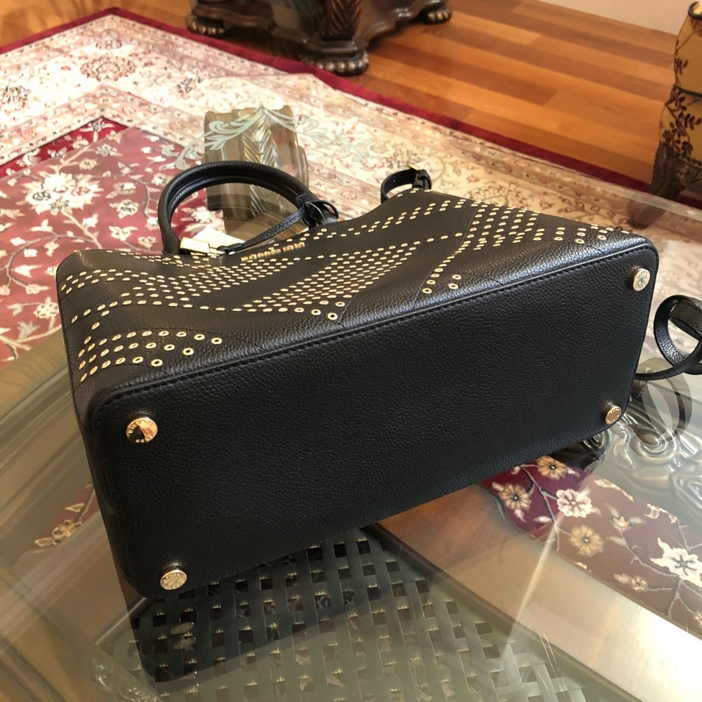 Michael Kors Studded Adele handbag &wallet set - Picture 6 of 8